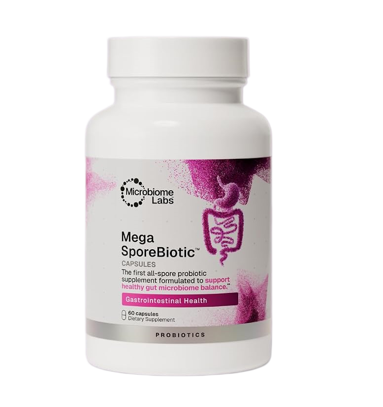 Microbiome Labs MegaSporeBiotic Daily Probiotic for Women + Men